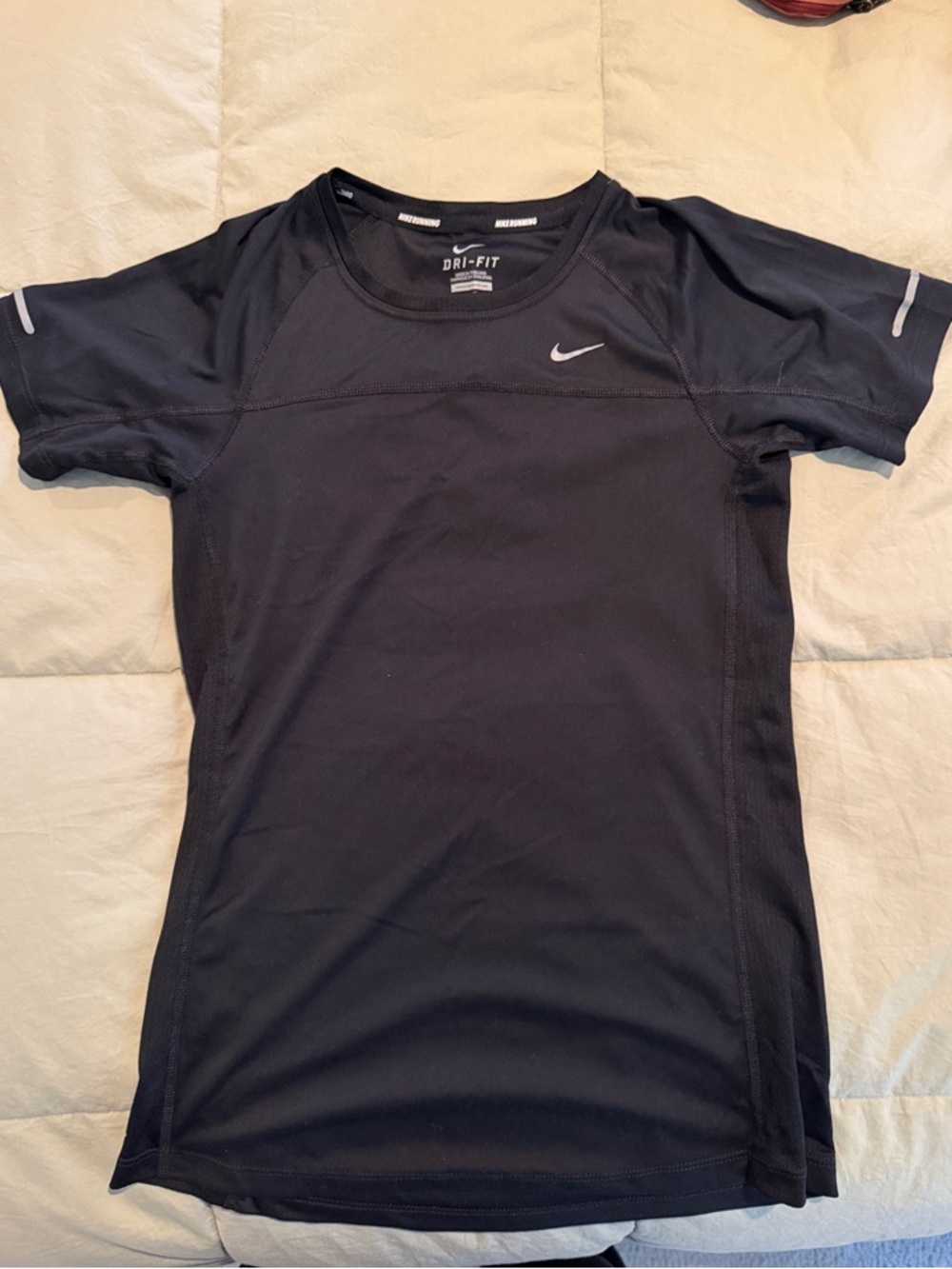 Nike Black Dri-FIT Short Sleeve Performance Top